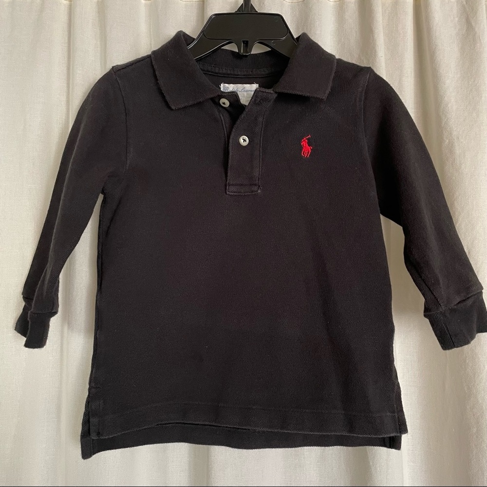 Ralph Lauren boys long sleeve polo shirt size 24 months